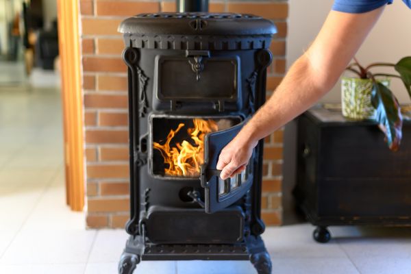 Pellet Stove Restoration